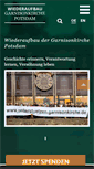 Mobile Screenshot of garnisonkirche-potsdam.de